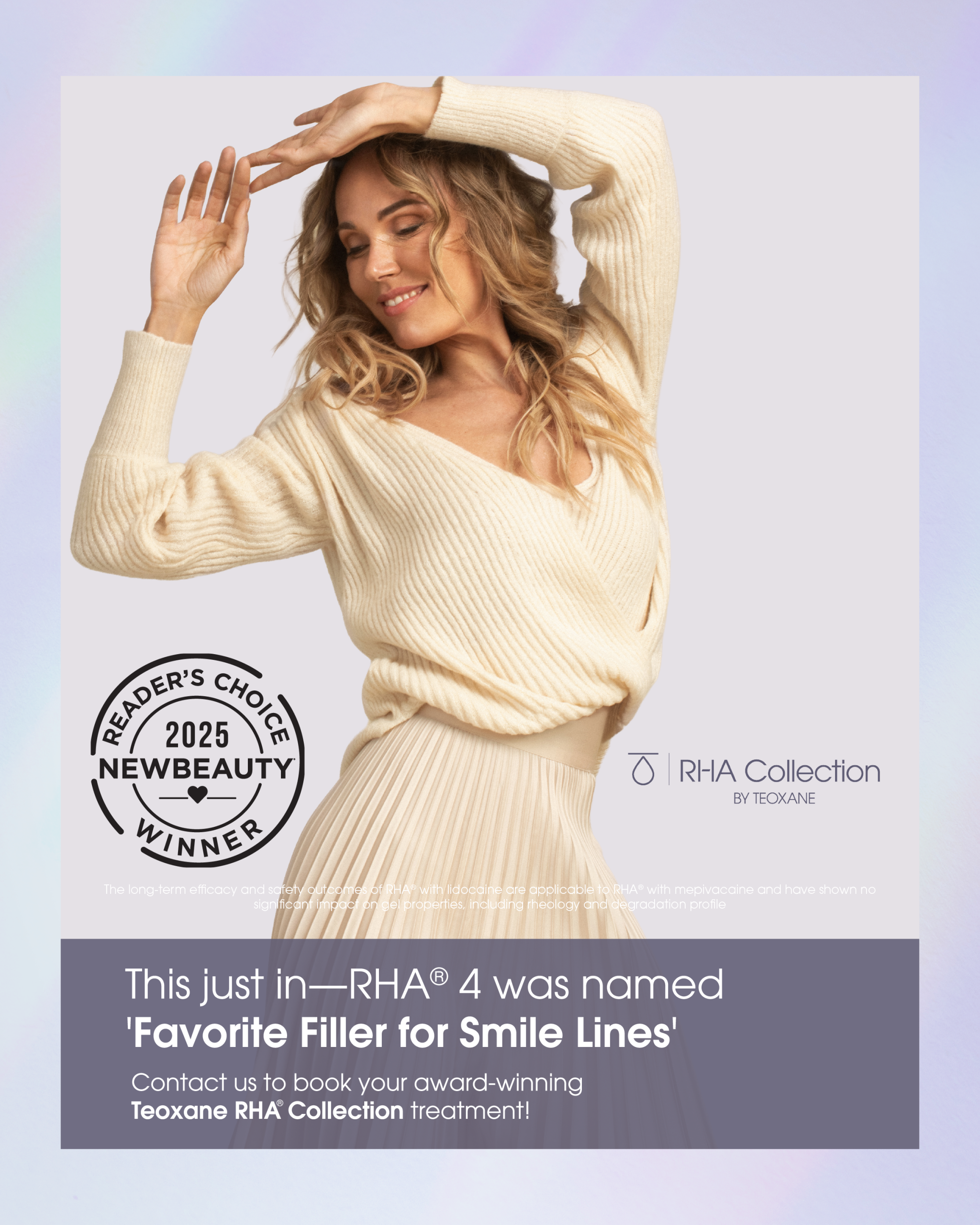 RHA 4 2025 NewBeauty Readers' Choice Award Toolkit Option 2 Slide 1 of 2